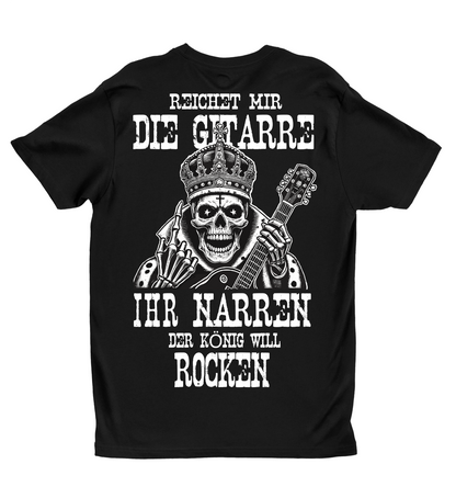REICHET MIR DIE GITARRE - Rückenprint/Herren Shirt