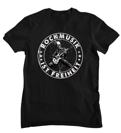 ROCKMUSIK IST FREIHEIT  - Herren Shirt