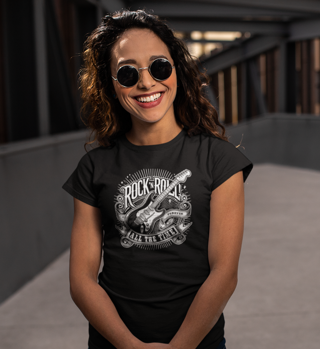ROCK'N ROLL  - Damenshirt